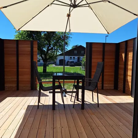Tiny House Moebliert Inkl Grosser Terrasse Apartment Lustenau